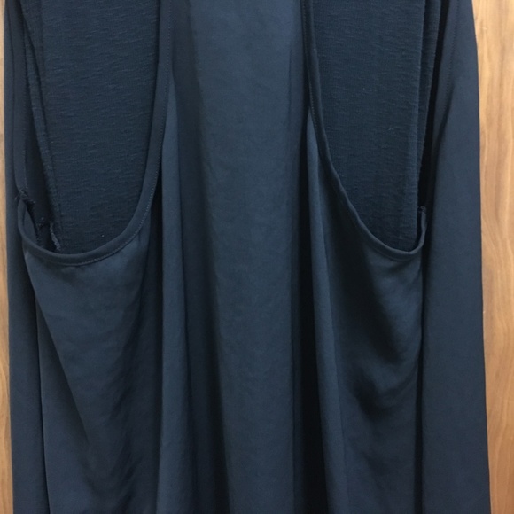 Rag & Bone Black Double Layer Layered Tank Midi Dress - Picture 8 of 10